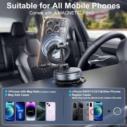360° Magnetic Car Phone Holder